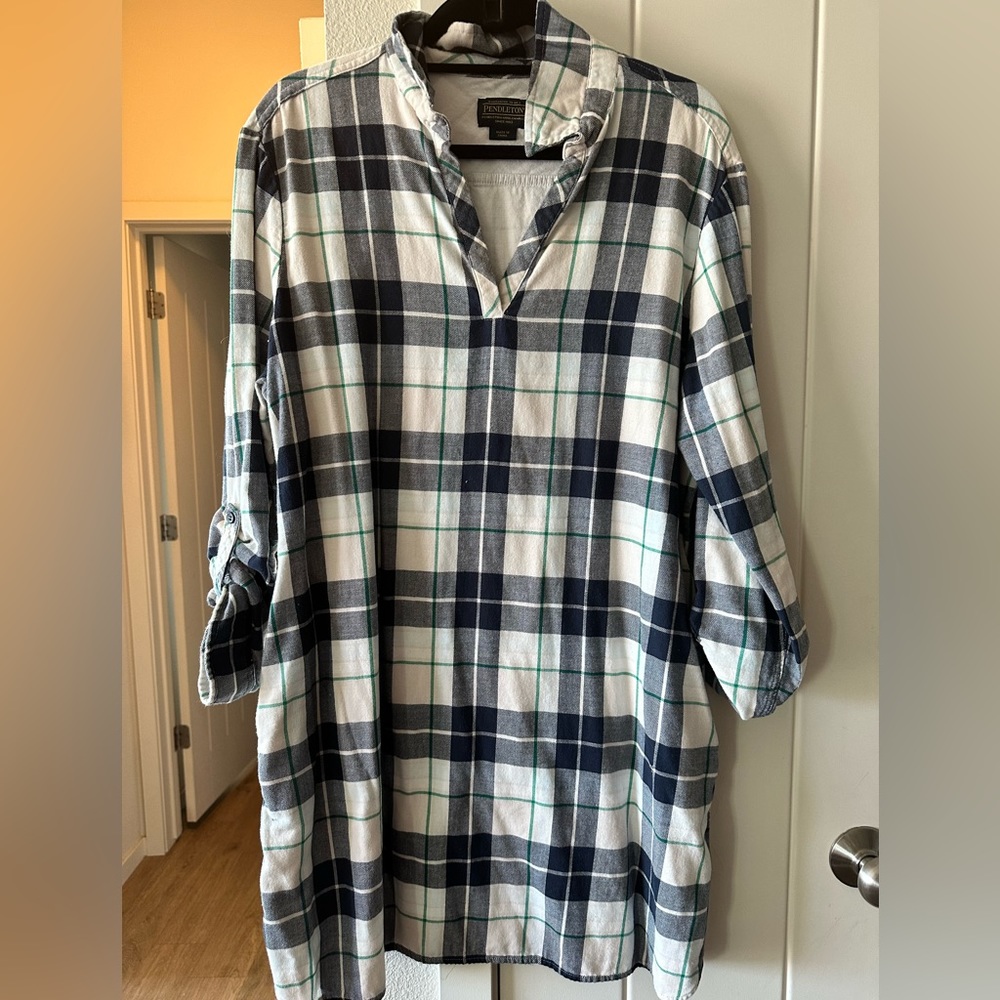 Pendleton Women’s Plaid Shirt Dress